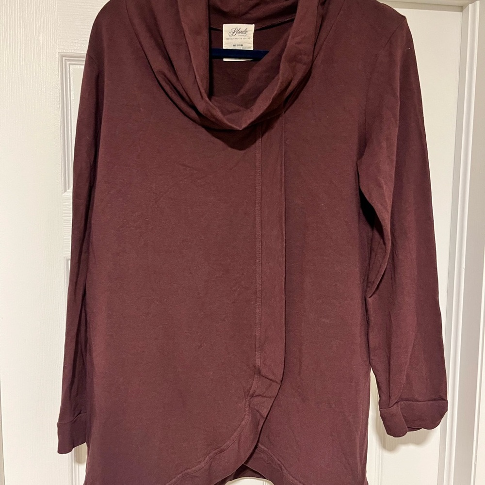 Blondie Apparel Cross Front Sweater